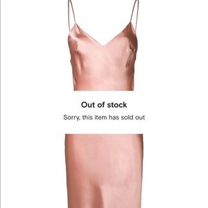 Gilda & Pearl Sophia Silk Satin Slip Dress